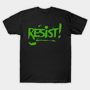 RESIST GRAFFITI SET DESIGN T-Shirt